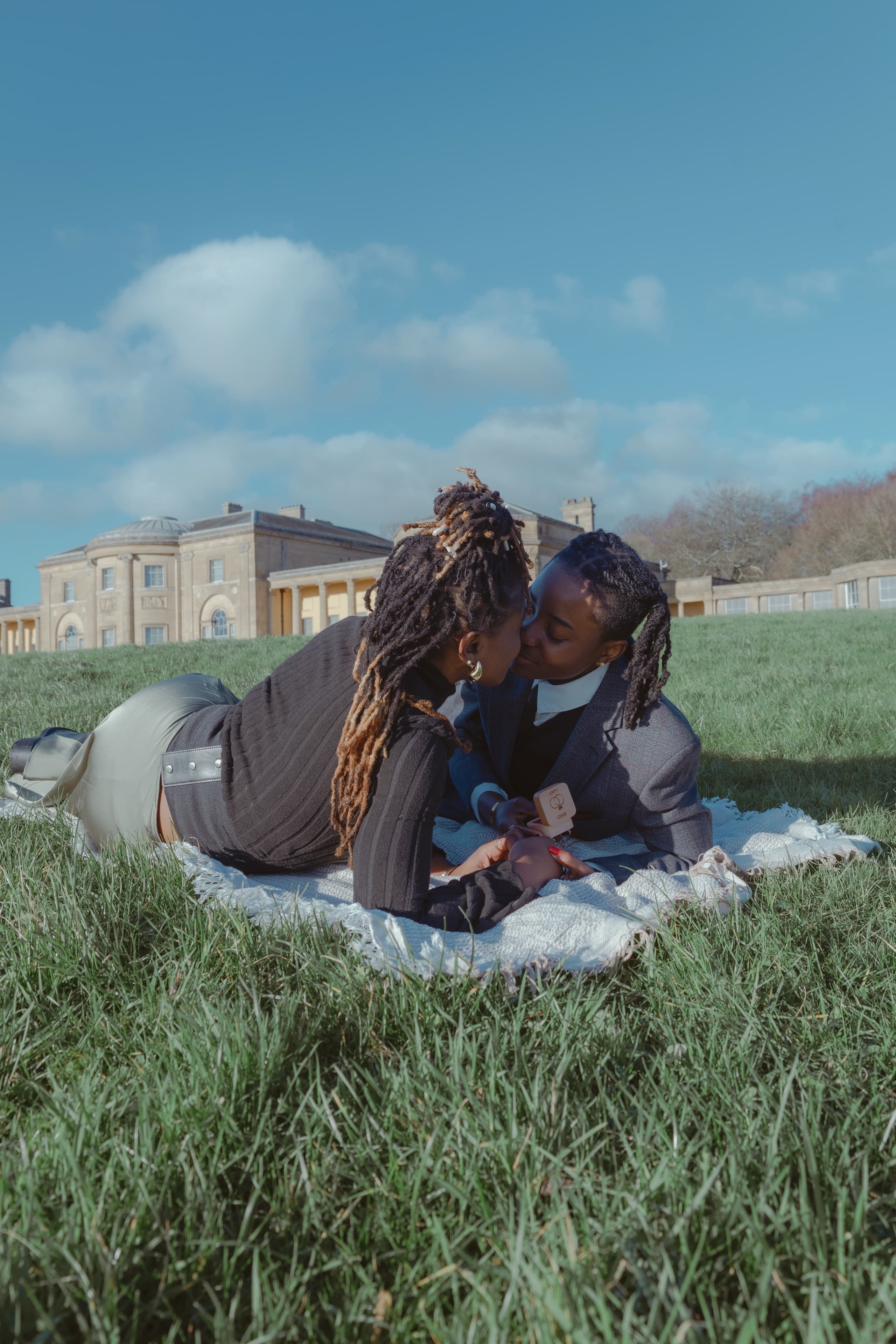 Ijay and Eno sharing a quiet moment